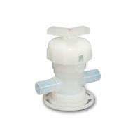 UHP PFA Manual Diaphragm (3/4 inch) 2-Way Valve - MV-16 Series